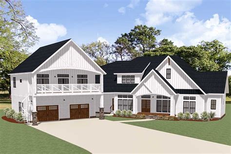 House Plans With Attached Garage With Apartment American House Plans
