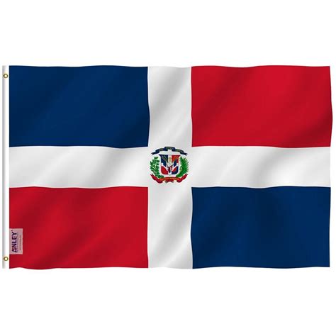 Dominican Republic 3x5 Flag Retail And Services Business And Industrial