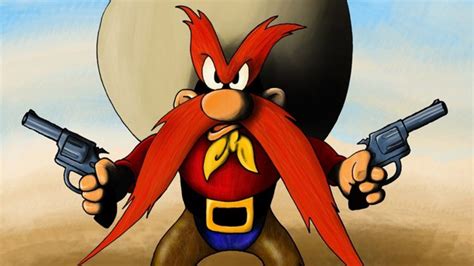 Yosemite Sam Looney Tunes Merrie Melodies Cartoon Humor Weapon