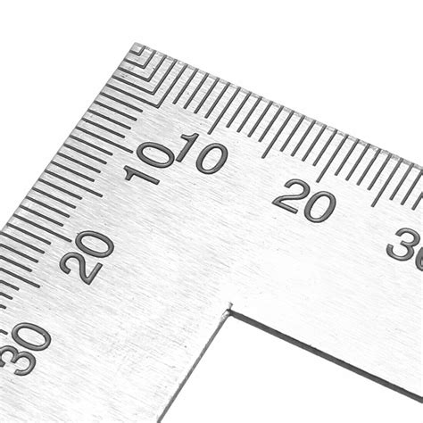 L Square 150x300mm Steel Scale Square Ruler 90 Degree Angle Ruler