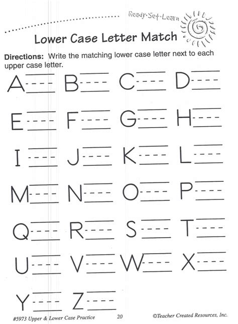 Letter j worksheets letter j practice worksheets for preschool: Lower Case Letter Match | Free Printable Worksheets