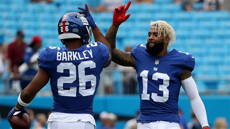 Giants Rb Saquon Barkley Weighs In On Odell Beckham Jr Trade I Was