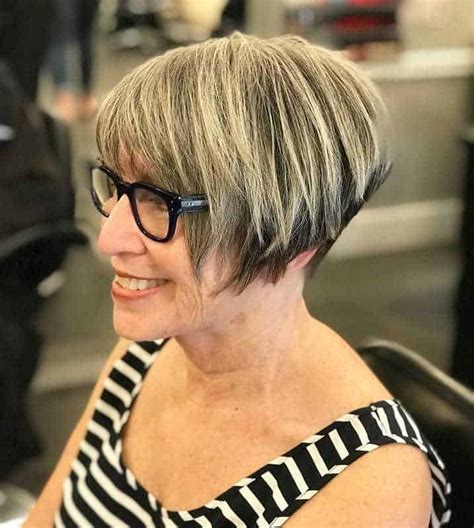 27 Alluring Wedge Haircuts For Women Over 60 Hairstylecamp