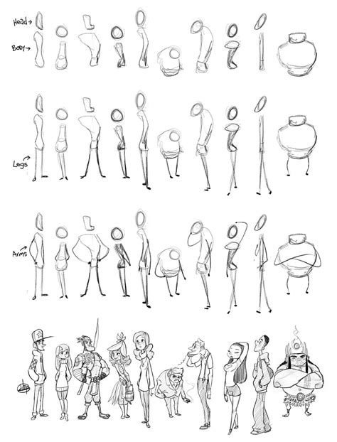 Character Sketch Process by *LuigiL on deviantART | Character design ...