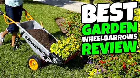 Top 5 Best Garden Wheelbarrows Review In 2022 Youtube