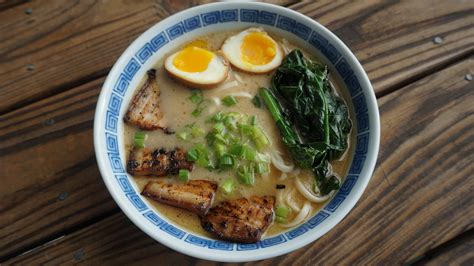 Iekei Ramen Tonkotsu Broth With Shoyu Tare Dinner By Dennis