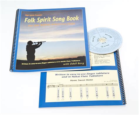 Folk Spirit Native Flute Digital Song Book High Spirits Flutes