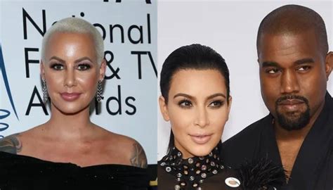 Kanye Wests Ex Amber Rose Discusses About Kim Kardashian And Rappers Divorce
