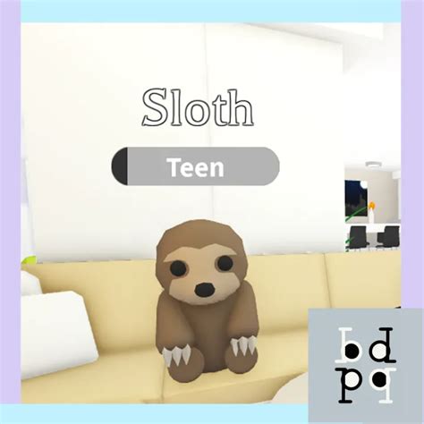 Sloth Adopt Me Pets Roblox Lazada Ph