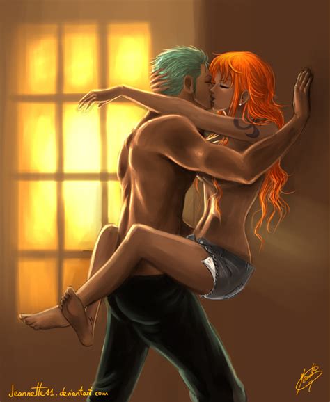 Nami And Roronoa Zoro One Piece Drawn By Jeannette11 Danbooru