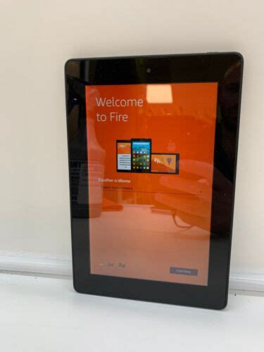 Amazon Kindle Fire Hd 7 4th Gen Sq46cw 7 16gb Wi Fi Tablet Black Free
