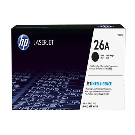 Free delivery for many products! HP 26A Black Original LaserJet Toner Cartridge(CF226A ...