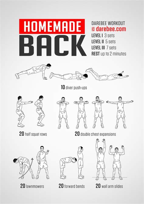 36 Back Body Weight Workout Equitment Absworkoutcircuit
