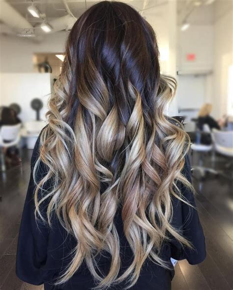 I show you the easy ombre method i do using only bleach.hair curling tutorial: 40 Vivid Ideas for Black Ombre Hair | Black hair ombre ...