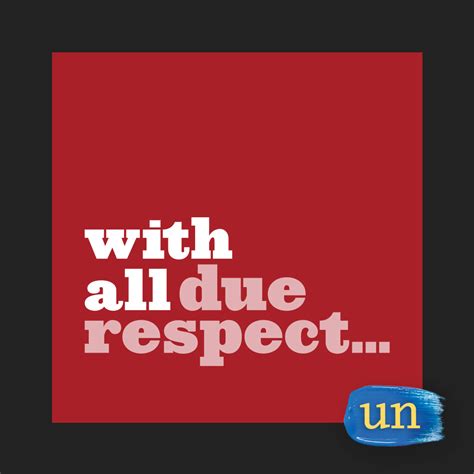 With All Due Respect Podcast Listen Reviews Charts Chartable