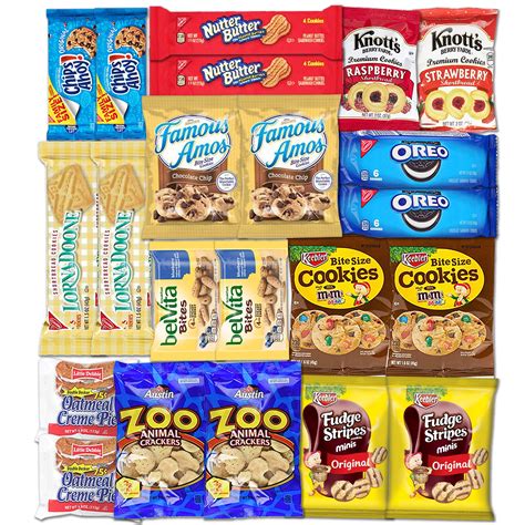 Buy Cookies Variety Pack Assortment Individually Wrapped Cookies Bulk