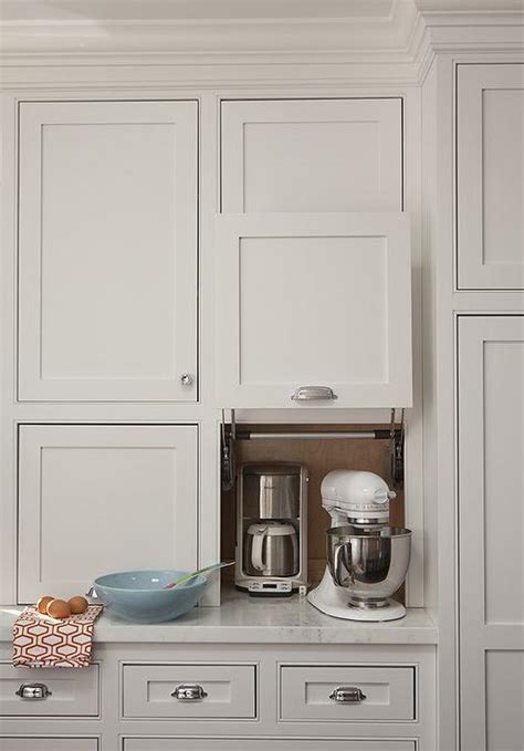 Do you suppose kitchen cabinet appliance garage seems to be great? Small Kitchen Appliances Garage - Transitional - Kitchen
