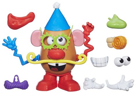 Mr Potato Head Party Spud Figure For Kids Ages 2 And Up Includes 20