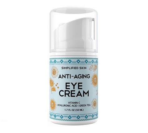 Simplified Skin Anti Aging Eye Cream Ingredients Explained