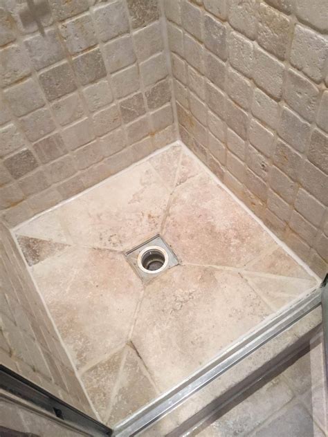 Shower How Can I Repair Cracked Stones Around A Drain In