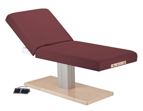 superb massage tables earthlite everest spa tilt single pedestal electric lift table