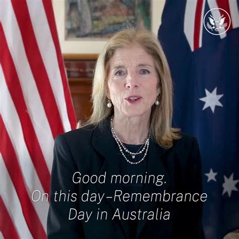 Us Embassy In Australia On Linkedin A Message From Ambassador Caroline Kennedy This