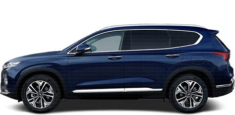 Hyundai Santa Fe 20182020 Dimensions Side View