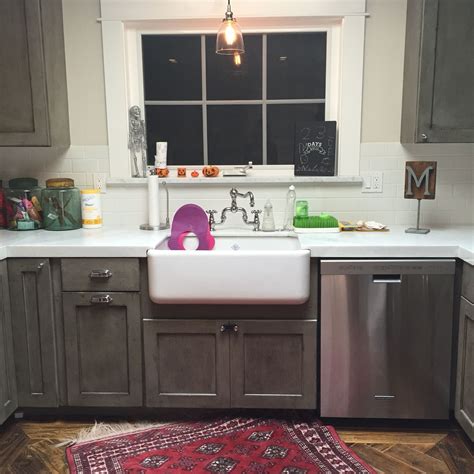 We did not find results for: I love these grey cabinets and farmhouse sink I saw on a ...