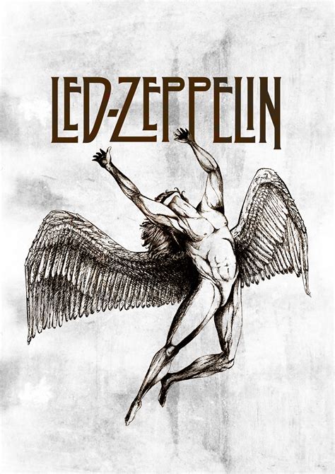 Led Zeppelin Poster In 2022 Led Zeppelin Poster Led Zeppelin Tattoo Zeppelin