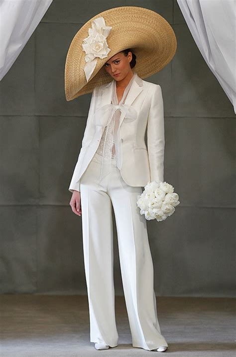 The Hottest 2014 Wedding Trend 41 Bridal Pantsuits
