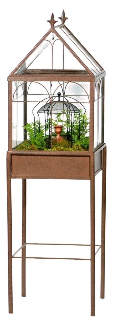 Buy H Potter Large Glass Terrarium Succulent Er Wardian Case For S