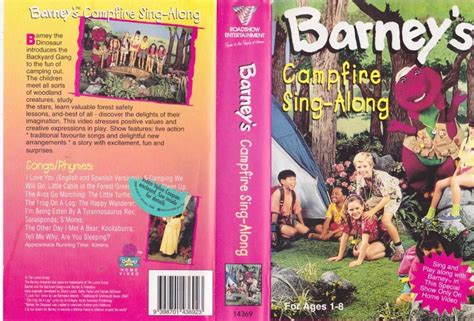 Barney Campfire Sing Along Vhs Video Pal A Rare Find Ebay