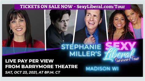 Tonight Stephanie Millers Sexy Liberal Survivors Tour Youtube