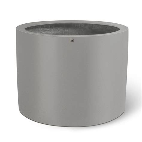 Fleur Ami New Tribeca Shape Planter Cylindrical With Roller