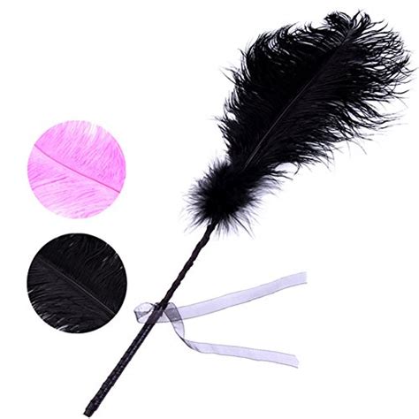 Buy Ocamo 26inch Flirting Ostrich Hair Tickler Sexy Feather Adult Naughty Sex Game Foreplay Tool