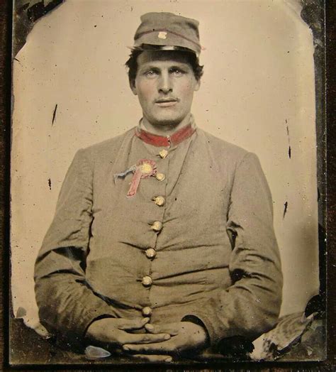 Unidentified Confederate Soldier Civil War Confederate Civil War History American Military