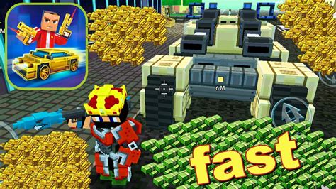 Block City Wars Quick Receipt Of Cash And Coins In Free Play Mode
