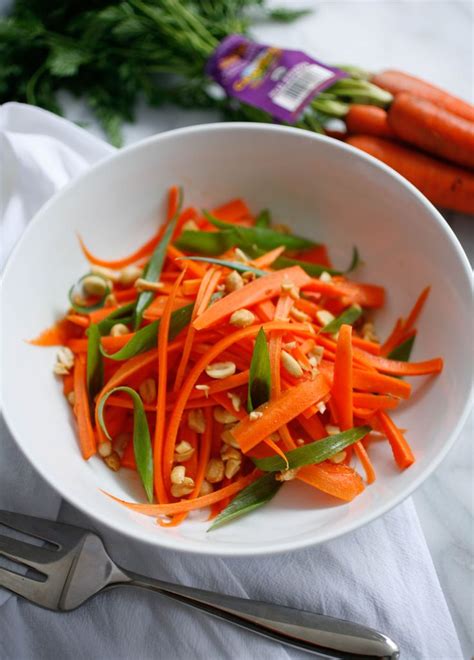 Asian Carrot Salad With Peanuts Cal Organic Farms Carrot Salad