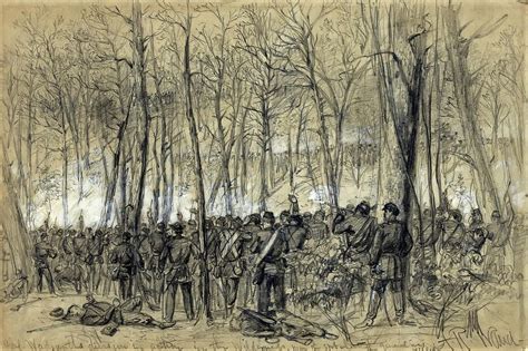 Battle In The Wilderness 1864 Civil War Virginia By Daniel Hagerman