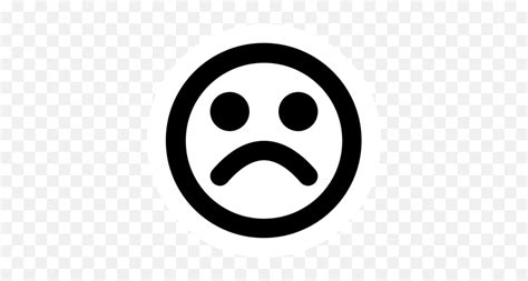 Frowny Png And Vectors For Free Icono Llamada Emojifrowny Face