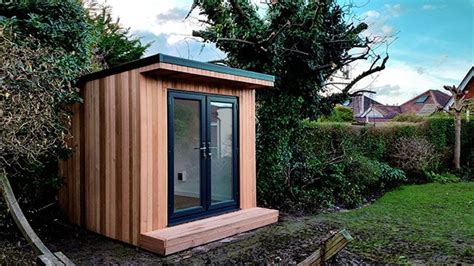 15 adorable garden house ideas with traditional and modern designs. Small Garden Office Pod by Garden Fortress | Small Garden ...