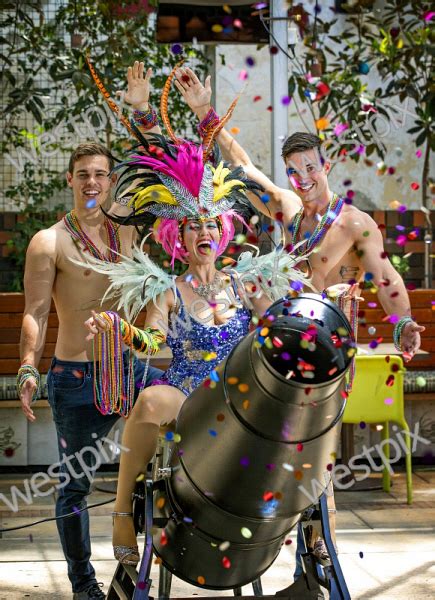 Revellers At This Years New Orleans Mardi Westpix