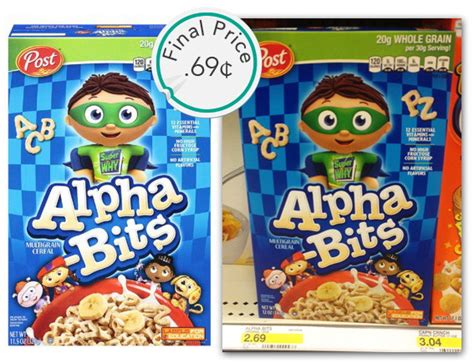 Post Alpha Bits Cereal Only 069 At Target