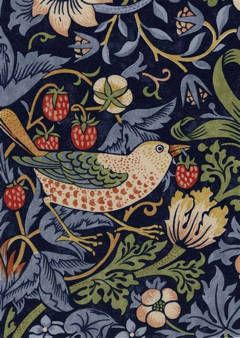 Strawberry Thief Fabric William Morris Art William Morris Wallpaper