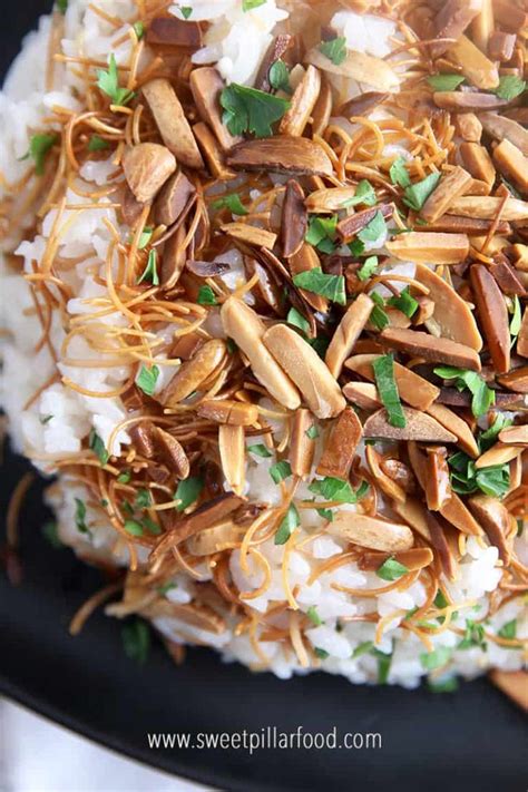 Simple Arabic Rice With Vermicelli Take Boring White Rice To The Next