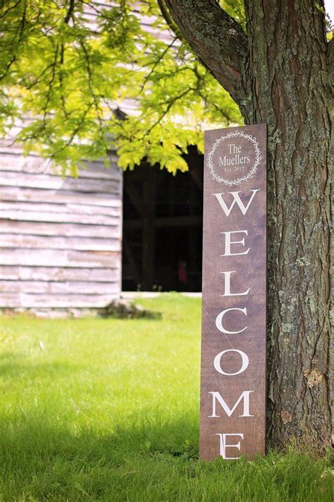 House Welcome Sign Home Welcome Signs Entryway Welcome Sign