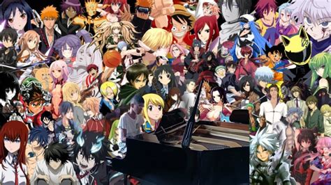 50 Animes En 12 Minutes Medley Piano Remake Youtube