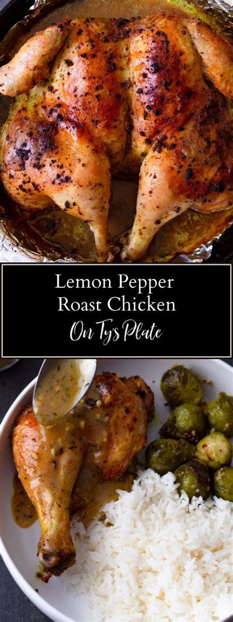 Lemon pepper is great with fish & chicken, but it's absolutely fantastic with slowly cooked frozen green beans, butter and a little bit of dried basil. Lemon Pepper Roast Chicken with Lemon Garlic Pan Sauce ...