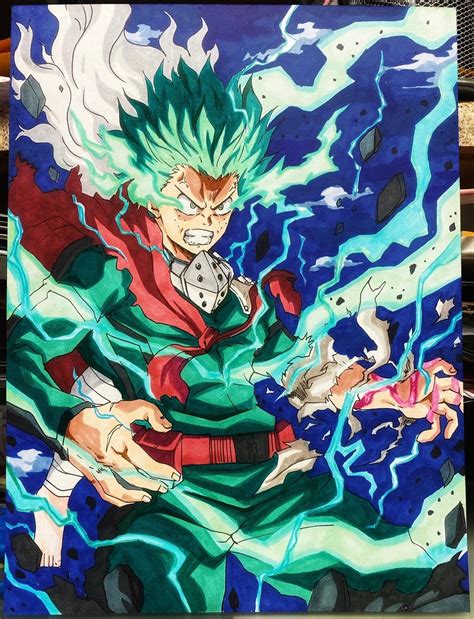 Deku Infinite 100 Unic Artwork My Hero Hero Academia