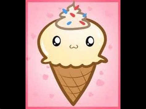 Here are cute easy drawings for everyone. SUPER EASY!! - Cute ice cream kawaii drawing tutorial ...